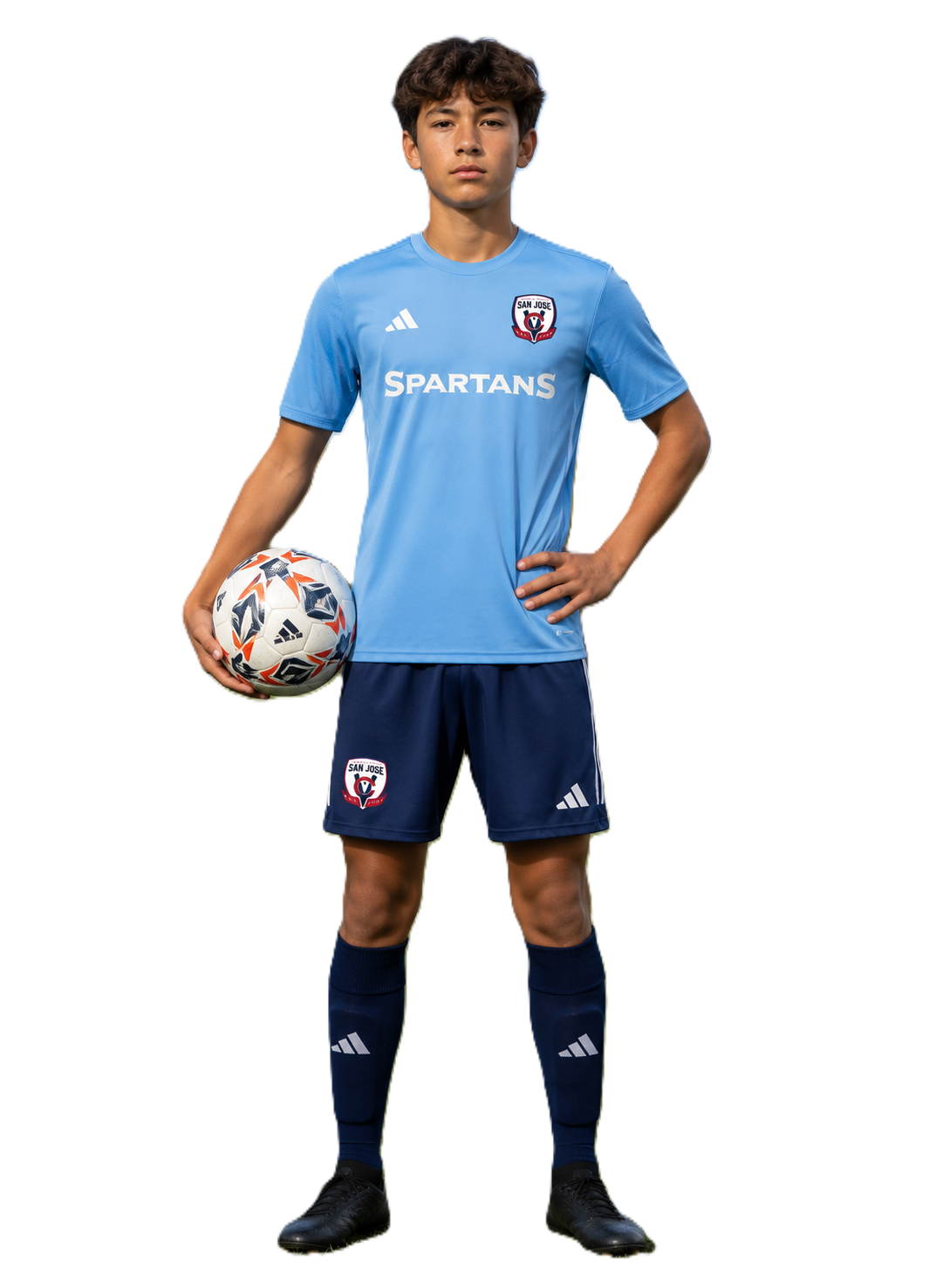 Training Kit - Light blue training top